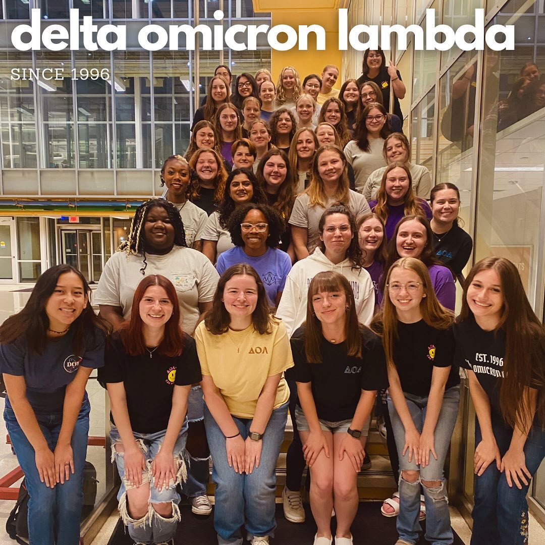 Members of Delta Omicron Lambda in 2024